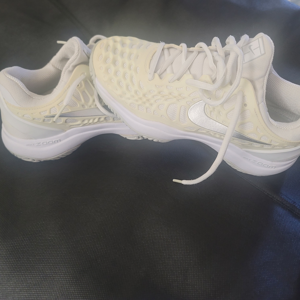 Nike White and Cream Sneakers
